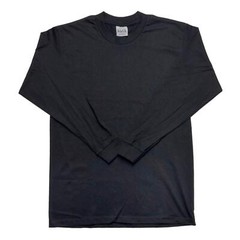 Pro Club Men’s Heavyweight Cotton Long Sleeve Crew Neck T-Shirt
