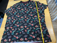 Duke Mens Fraser D555 Hawaiian Floral Print T-Shirt – Men’s Sz 2XL
