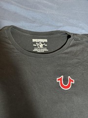 True Religion Black Graphic Logo Short Sleeve T-Shirt XXL