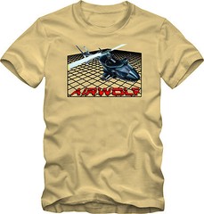 AIRWOLF HELICOPTER T-Shirt fun 80s TV show – many color options pilot heli fan