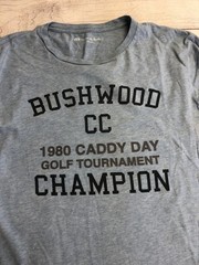 Travis Mathew Shirt Mens Medium Bushwood CC Caddy Day Golf Tournament Champion