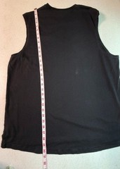 Brahma Sleeveless Crew Neck Pocket Tank Top Men’s Size XL Black Cotton Blend