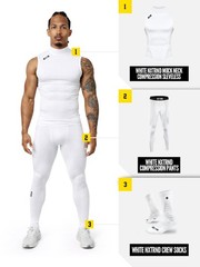 Men’s Turtleneck Compression Tank Top, Sleeveless, Modal Fabric – Workout Gear