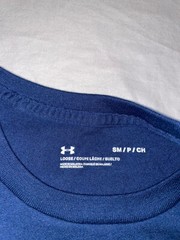 Under Armour Men’s Small UA Blue New Freedom Flag T-Shirt NWOT!