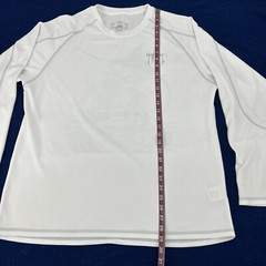 Men’s Guy Harvey x Champion Shirt Double Dry Long Sleeve White XXL Marlin