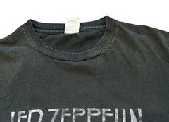 Vintage Led Zeppelin Mens L T-Shirt Band 2004 Myth Gem Stairway Distressed Faded
