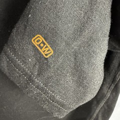 Omni Wool Base Layer Shirt Mens XL Black Wool Blend Crew Neck Long Sleeve Camp