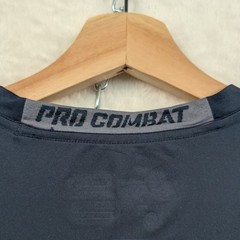 Nike Shirt Men’s M Navy Blue Pro Combat Dri-FIT Compression Athletic Training