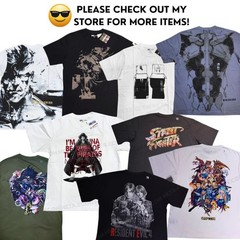 Tee Uniqlo Capcom Game 40th Anniversary Graphic White NWT Size L UT Collection