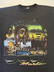 Vintage Bob Marley Reggae Rasta Jamaica T-Shirt Retro size XL Black Rap Tee