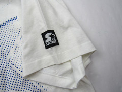 Vtg NOS NWT 90s Starter USA Made T Shirt Single Stitch XXL All Over Print Logo