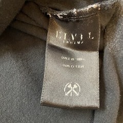 Civil Regime Through Hell & Back Long Sleeve T Shirt Mens SZ M Black Bleach Wash