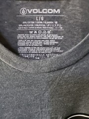 VOLCOM Stone Skate Surf Snow Logo Tee Shirt Men Large New Excellent B15 Beach