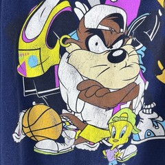 Looney Tunes Size XXXXL 20’s Basketball Squad Bugs Taz Daffy Tweety Graphic Tee