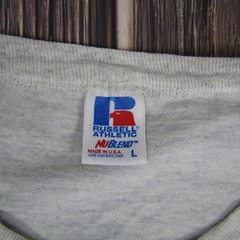 Vintage Bayside Leaders Shirt Mens Large Russell Athletic NuBlend USA 90s Tee