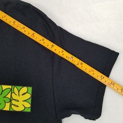 Ko Official Men’s Black Monstera Leaf Graphic T-Shirt Size Small Classic Casual