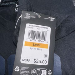 Under Armour Men’s Project Rock BSR Graphic Tank Top Size Small