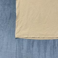 Puma Better Essentials T-Shirt Mens 2XL Beige Spell Out Graphic Everyday Wear