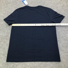 Nautica Shirt Mens Medium Navy Blue Sailing Regatta Graphic Tee Tagless Nautical