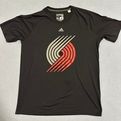 Adidas Ultimate T-Shirt Portland Trailblazer Short Sleeve Black Mens Size XL