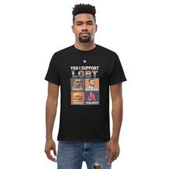 YEH I SUPPORT L.G.B.T. – Funny Meme T-Shirt Gift for Men, Women, and Meme Lovers