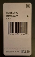 Jordan Flight Men’s 2-Pack Tank Undershirts Black L Cotton Stretch JM0626-023
