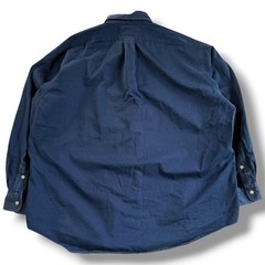 Ralph Lauren BLAKE Navy Oxford Shirt Relaxed Fit Used For 14Y+ Japan