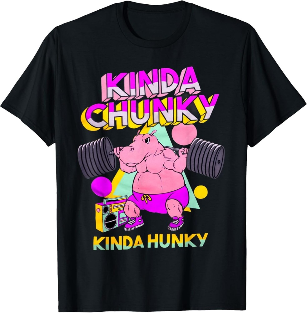 Chunky Hunky: Bodybuilding Gym Funny Cotton Tee – MADE IN USA