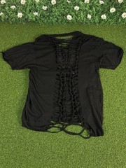 Knotts Scary Farm Ghost Town Streets Women’s Braided Shirt 3XL Fits Smaller SEE