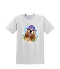 T-shirt small to 3xL – HAPPY SPRINGER spanial dog – adult