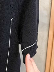 Prada Short-Sleeve Knit — Urban Chic, Simple & Casual Fit — Size M