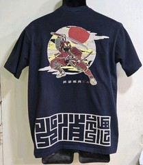 Hikeshi Spirit The Spirit of Glowing Discharge Men’s S/S Crewneck Shirt L Rare