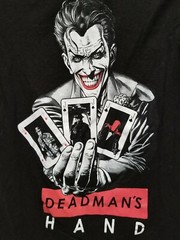 Joker Deadmans Hand T Shirt Size Small Batmam DC