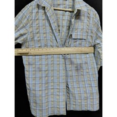 Weekend Plaid Button-Up Shirt Blue
