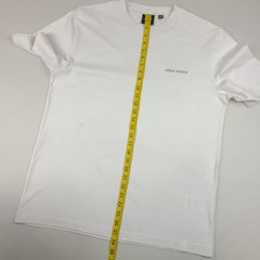 Daily Paper Shirt Mens Large White Cut And Sew Pattern Graphic Tee