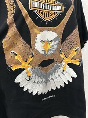 Harley-Davidson Eagle T-Shirt Vintage, 90s, Men’s L