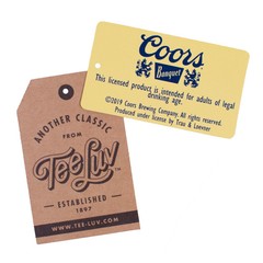 Coors Banquet Golden Colorado Left Chest Front and Back Beer Mens T Shirt