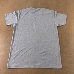 Next Level Adult Large Heather Gray Cotton Short Sleeve Crew Neck T-Shirt New