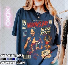 Widow’s Bay Beach Reads Shirt, Horror TV Series Tee, Comic Cover Graphic Tee