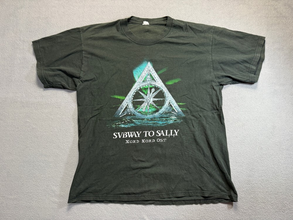 SUBWAY TO SALLY NORD NORD OST 2005 TOUR promodoro black shirt 43in