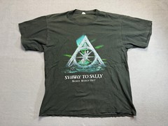 SUBWAY TO SALLY NORD NORD OST 2005 TOUR promodoro black shirt 43in