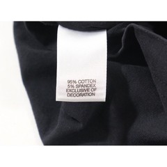Cremieux Shirt Mens XL Black Long Sleeve Crewneck Cotton Blend Logo Casual Top