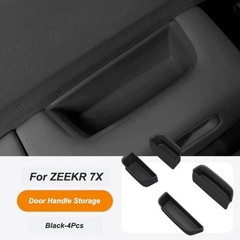 For Zeekr 7X Silicone Center Console Water Cup Frame Cover Anti-slip Wireless Ch