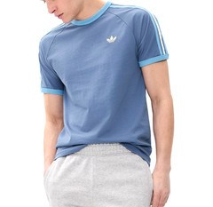 NEW MENS ADIDAS ORIGINALS CALIFORNIA 3 STRIPES TREFOIL SHIRT ~SIZE LARGE #KC863