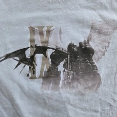 Uniqlo Final Fantasy 9 35TH Anniversary T Shirt Mens Small Blue Video Game Promo