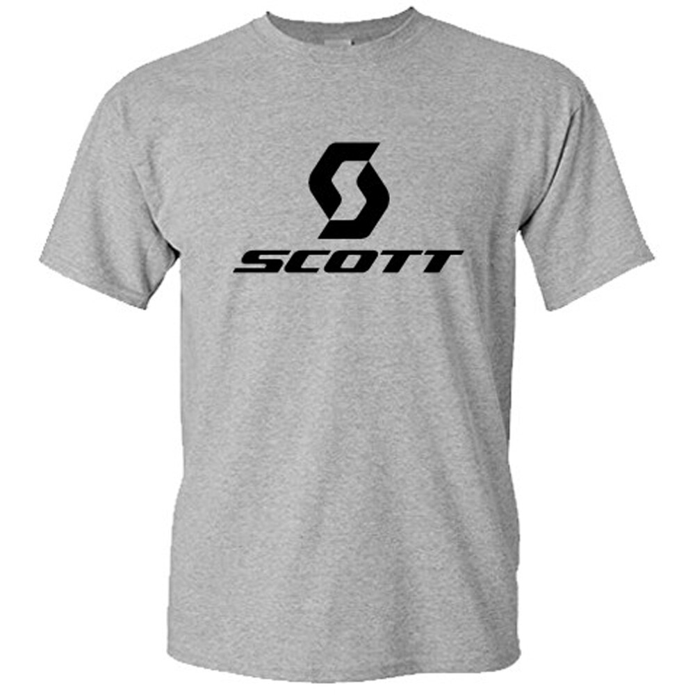 Scott Bicycle Men’s Grey T-Shirt Size S-5XL