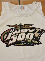 VTG 2001 Indianapolis 500 Tank Top Size 2XL – 85th Indy 500