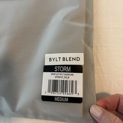 BYLT Signature Basics Men’s S/S Blend, Size Medium, Drop Cut Shirt NWT