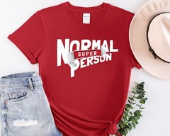 Super Person Shirt, Unique Graphic Tee, Bold Statement T-Shirt, Casual Everyday