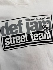 Vintage 95 Def Jam Records Promo Shirt 2XL 10 Year Anniv RARE RAP TEE BRAND NEW